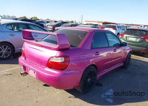 2005 Subaru Impreza Wrx из США, поврежденный, VIN JF1GD29605G508088
